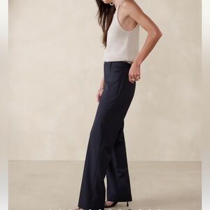 Banana Republic Wool High Rise Pants, Size 12, NWT